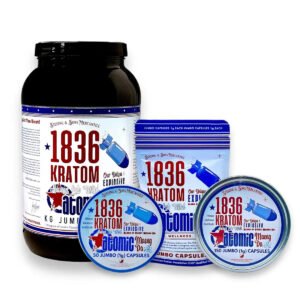 1836 Kratom Atomic Maeng Da Kratom Capsules